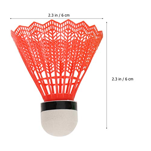 ifundom Sweat Suit Badminton Sets for Backyards Pack of 12 Nylon Shuttlecocks Hight Badminton for Badminton Training Kids Suit - Image 4