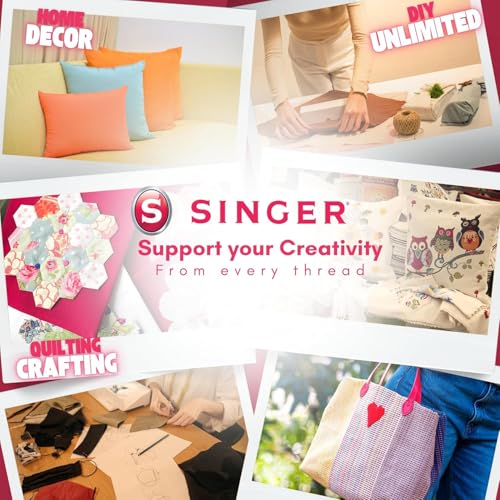 Image of SINGER Fabrics, 100% Cotton, Solid Iris, DIY Quilting and Crafting Fabric for Sewing, 44 Inch Wide, Cut by Yard