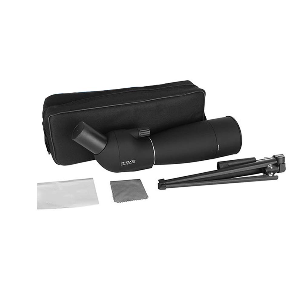 Cannocchiale HD 25-75x70 Con Treppiede E Adattatore Smartphone - Impermeabile IP67, Per Caccia E Birdwatching - Foto 6