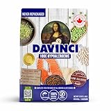 Davinci Dog Hypoallergenic Salmon 3.3lb – for Small Breeds, Novel Fish Protein, NO Chicken, Sensitive Stomach, Grain-Free, Dry Dog Food