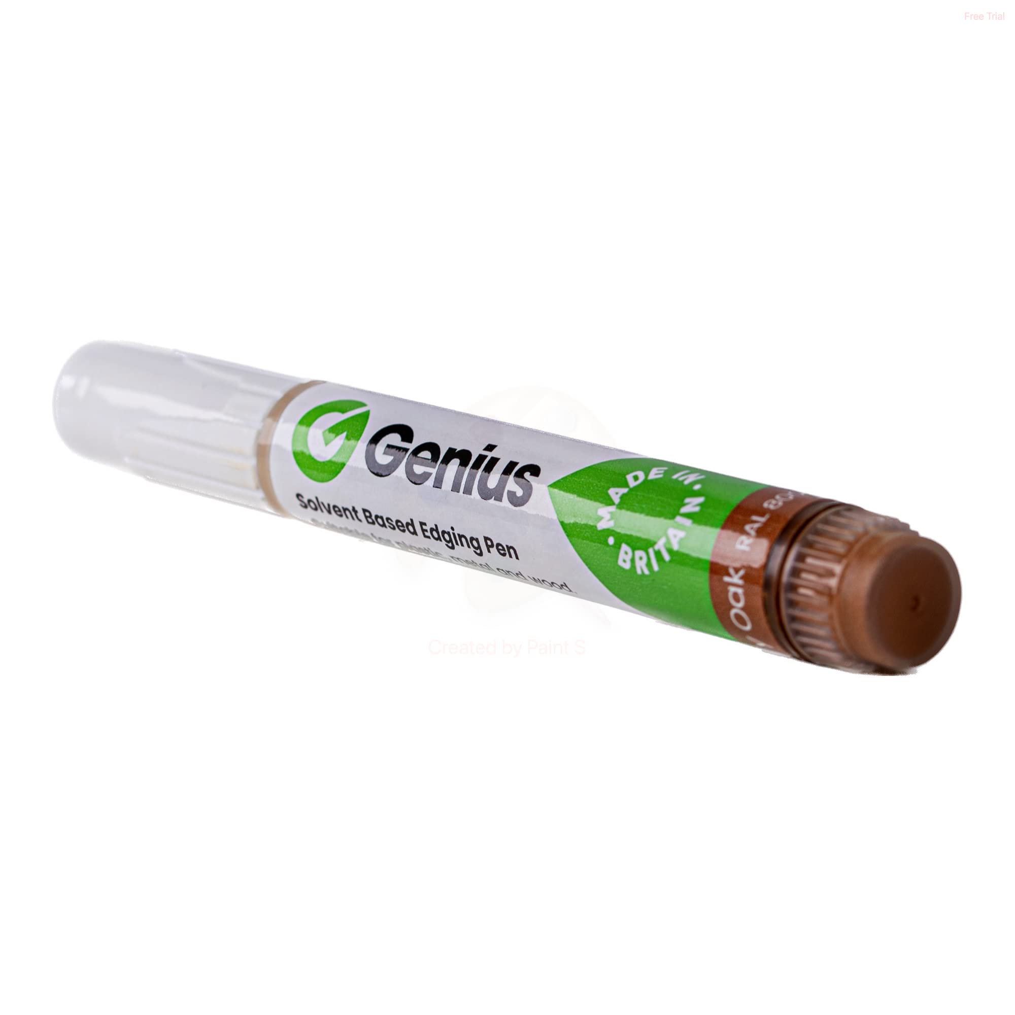 G Genius Cherry (Golden Oak) Genius® Touch Up Pen For Upvc Windows And Doors, Laminate And Furniture
