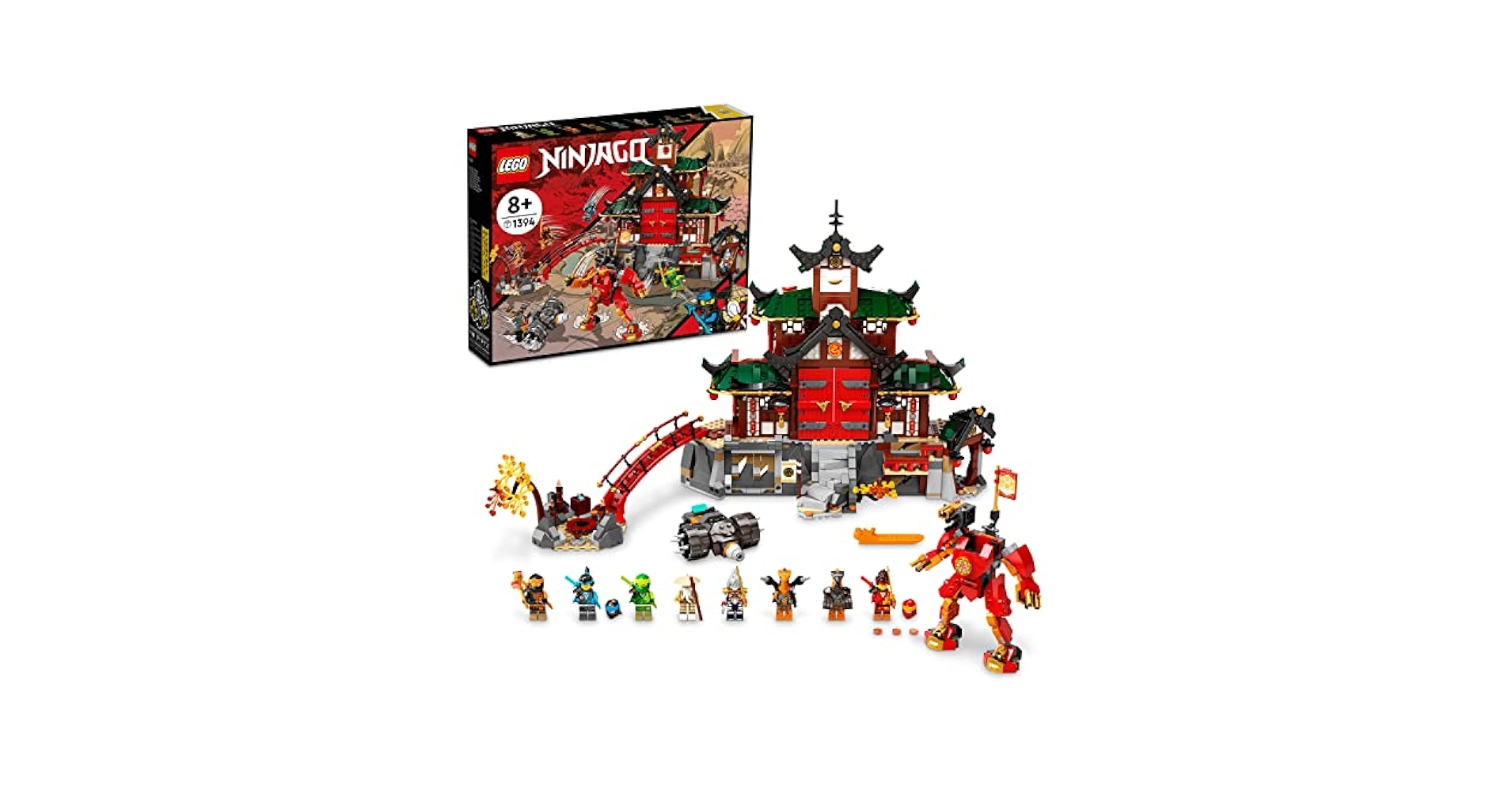 Amazon.com: Lego 71767 NINJAGO Ninja-Dojotempel aus Meister