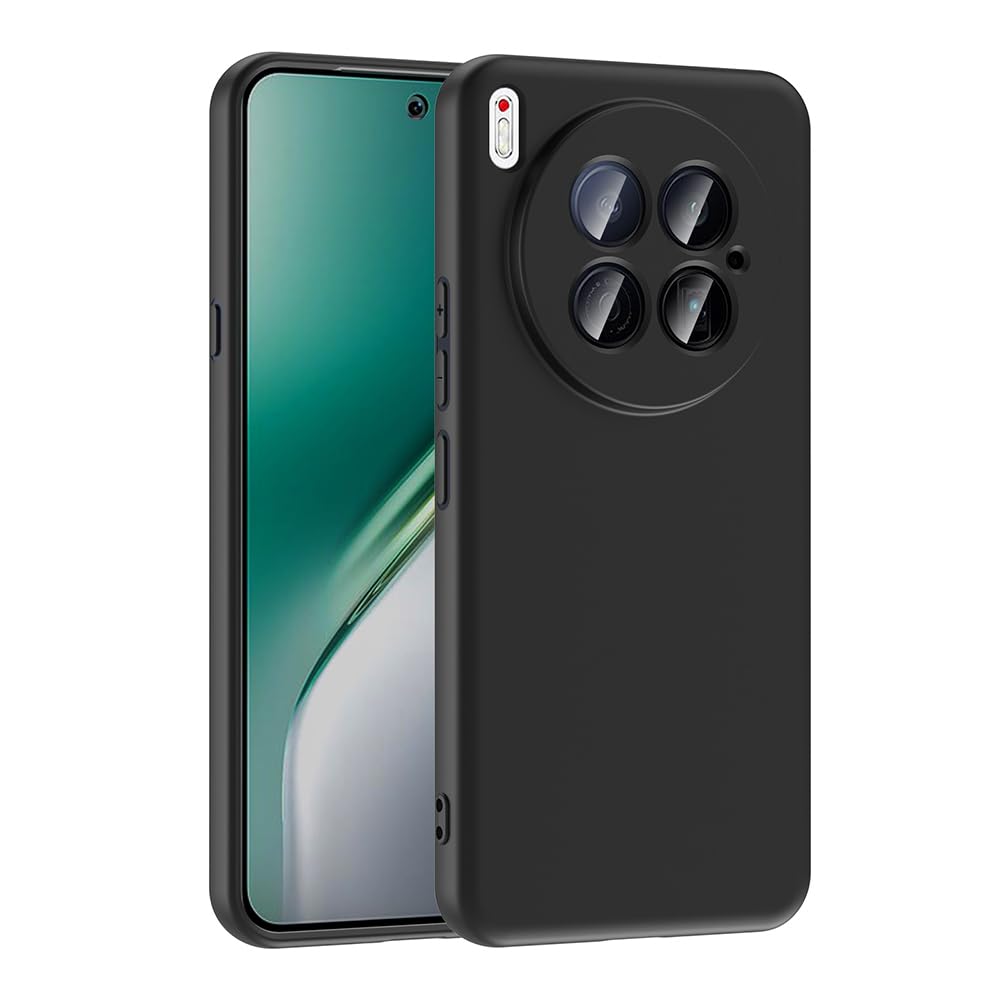 Zore Tecno ile uyumlu Camon 40 Premier 5G Kılıf Zore Mara Lansman Kapak Siyah