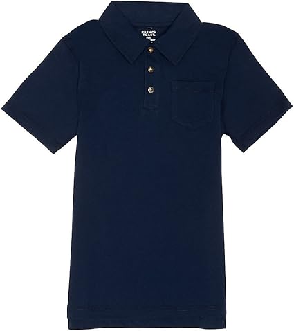 French Toast Boys' Solid Jersey Polo - Blue - 2 Years : Amazon.co.uk: Clothing