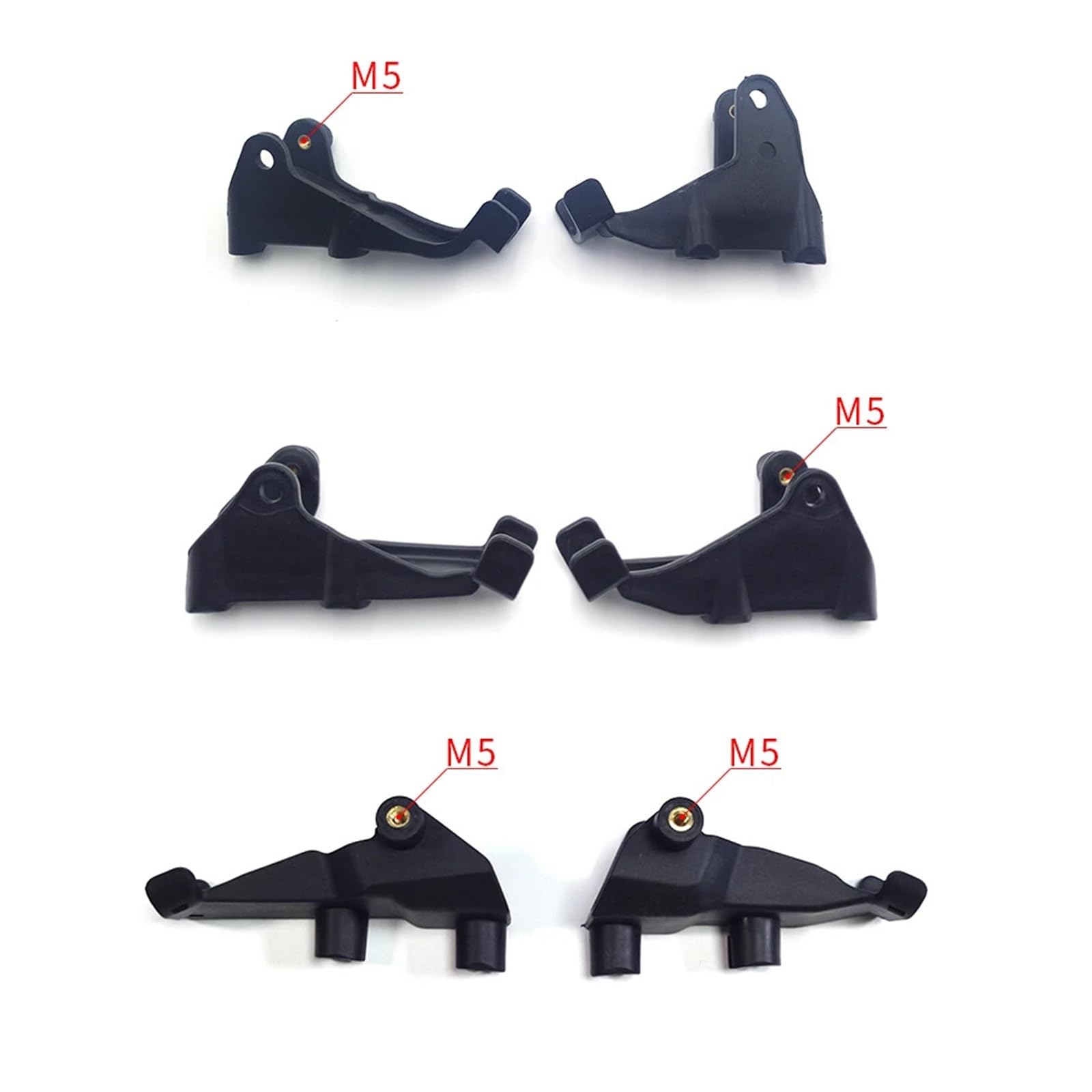 Paramanos Moto Compatible con Husq&Varna Cable de Freno hidráulico Embrague Compatible KAYO FE Motocicleta guardamanos Protector Manillar Protectores Mano Cubre Manetas Moto(Braktec-White)