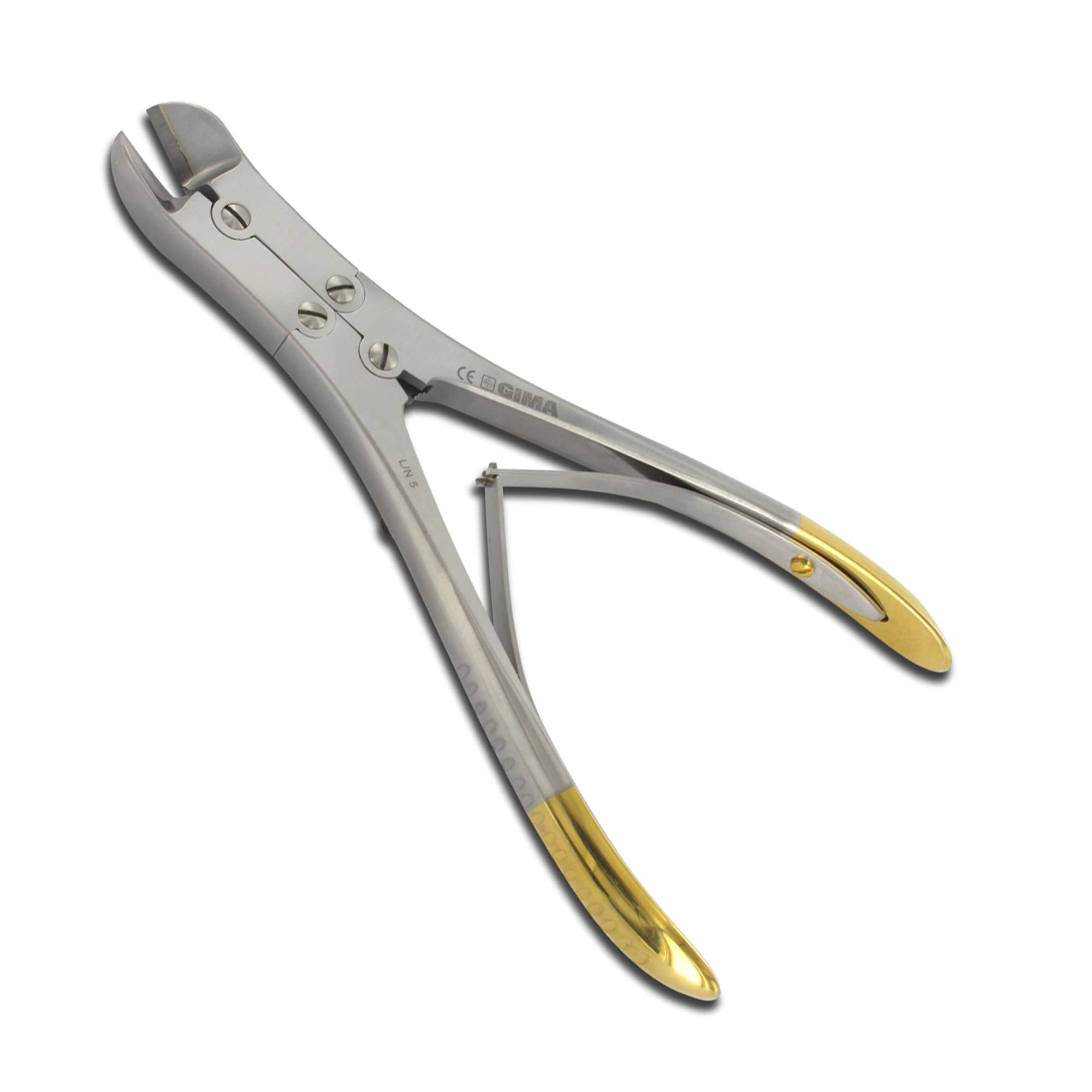 Gima - Alicate corta alambre, 18 cm, para cables 0-6 mm, mandíbulas de carburo de tungsteno, línea Gold, diseñado para garantizar precisión y fiabilidad, 26571