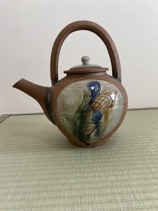 ⏬値下⏬大型急須★上江洲茂生★沖縄やちむん Amazon | 大型急須 上江洲茂生 沖縄やちむん | ノーブランド品