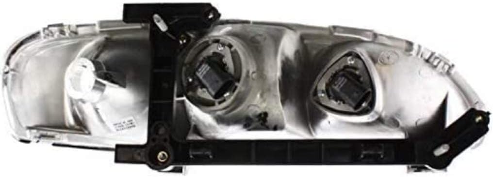 CarLights360: For 1995-2001 Chevy Lumina Headlight Assembly Driver and Passenger Side w/Bulbs | DOT Certified | Replaces GM2502139 GM2503139