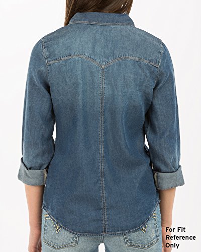 Levi's Girls' Long Sleeve Button Up Shirt4