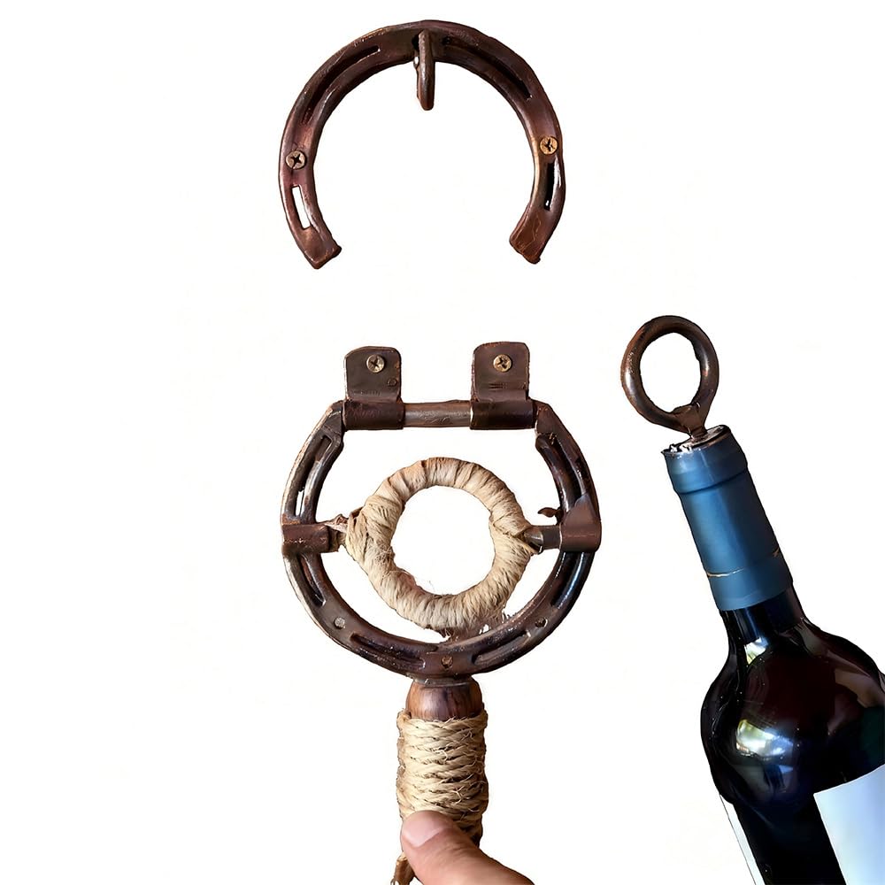 Apribottiglie Rustico A Parete, Apri Manuale, Cavatappi A Parete, Apertura Senza Sforzo, for Cucina, Bar, Ristorante, for Gli Appassionati