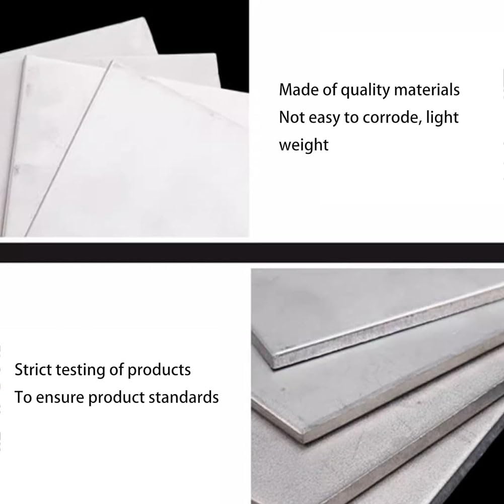 Piastra Titanio 100X100X10 Mm, Lamiera Tc4 per Materiali Di Laboratorio e Lavorazione Di Parti Meccaniche