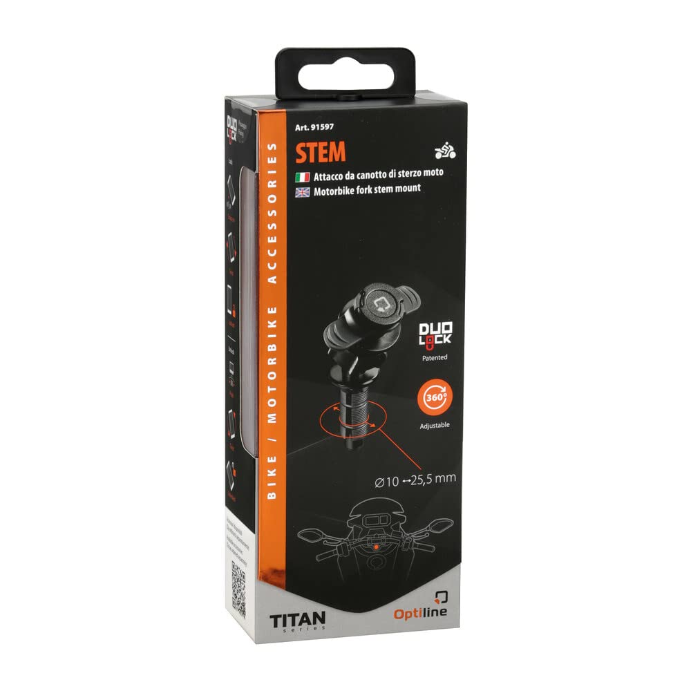 Enganche OPTI-Line para Tubo De Direccion De Motocicleta