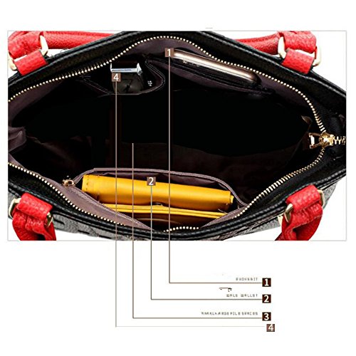 Bolso Hobo Mujer de Cuero PU Grande miniatura 6