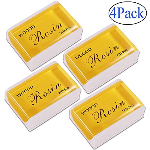 Rosin Violin Rosin Natural Rosin 4 Pack Low Dust Universal Rosin for Violin