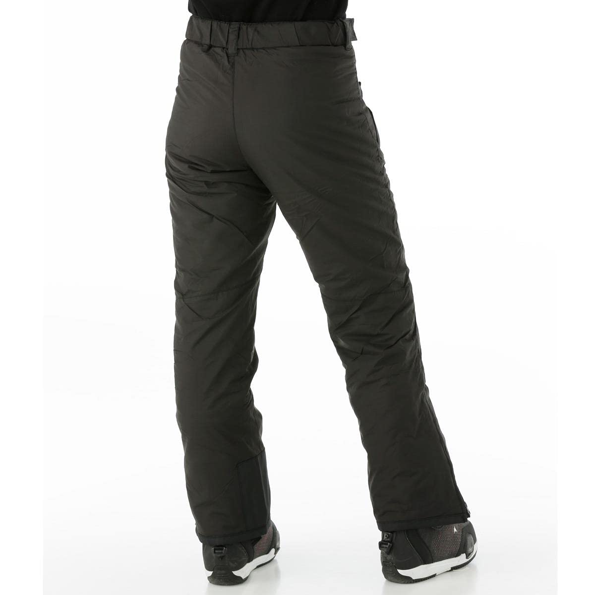 Winter's Edge Womens Avalanche Snow Pants (Black/Medium)