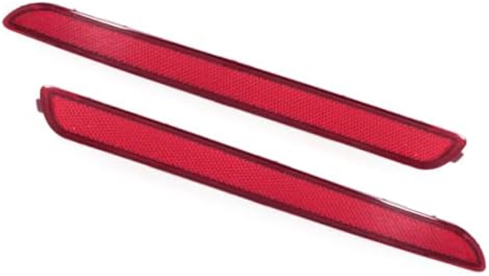 Odblask tylnego zderzaka, 1 para odblaskowych lamp obrysowych tylnego zderzaka, do Kia, Rio Sedan 4-drzwiowy, czerwony 924051W000 924061W000 Odblask ostrzegawczy zderzaka samochodowego