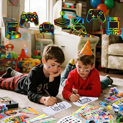BenLouis 96Pcs Video Game Stationery Set Party Favors for Kids - image 6