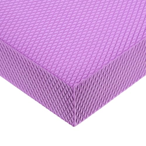 Almohadilla de yoga para rodillas: esterilla de equilibrio rectangular antideslizante de 40 cm 3