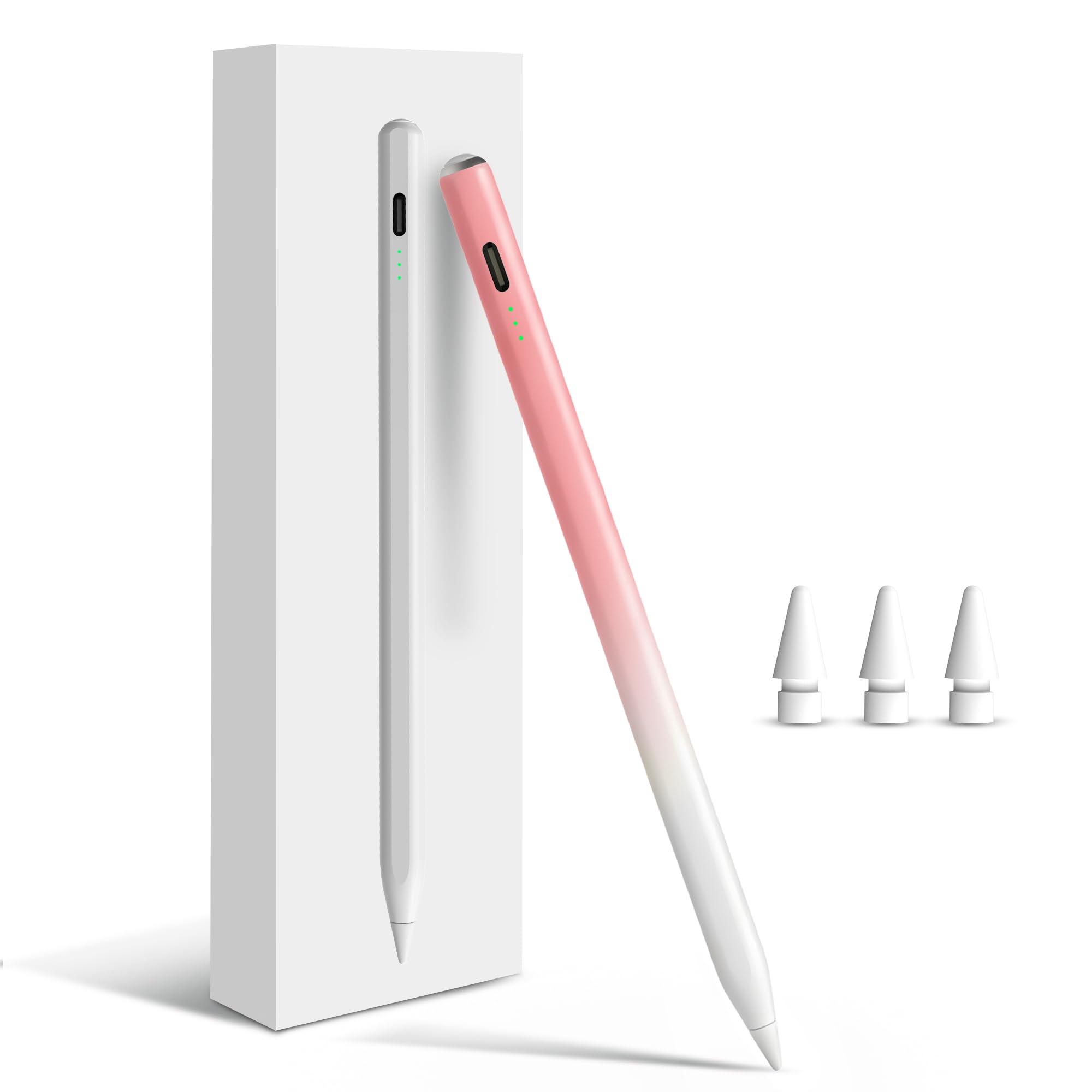 Penlike Pencil for Apple iPad 2026-2018, Fast Charge Stylus Pen for iPad