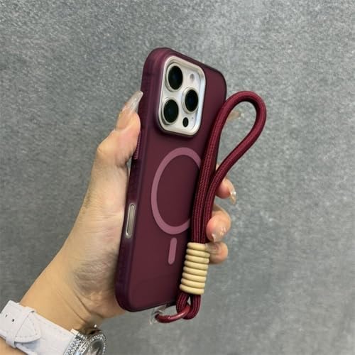 Coque Fine iPhone 15 Plus pour le Quotidien avec Cordon Rouge