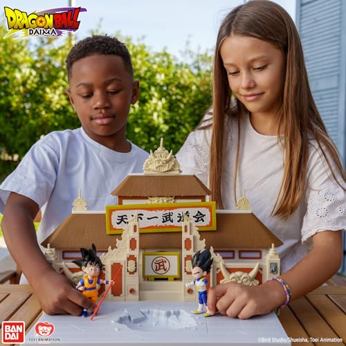 BANDAI - Dragon Ball Daima Kid Goku - Figurine Kid Goku avec Accessoires - Licence Officielle Dragon Ball - Figurine articulée Mini Goku Dragon Star 17 cm - Jouet Enfant 4 Ans et + - 40735