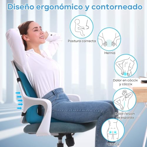 Consejos para Comprar Cojines para espalderas y sillas del mes. 18 Cojines para espalderas y sillas marca VIOPY (3)