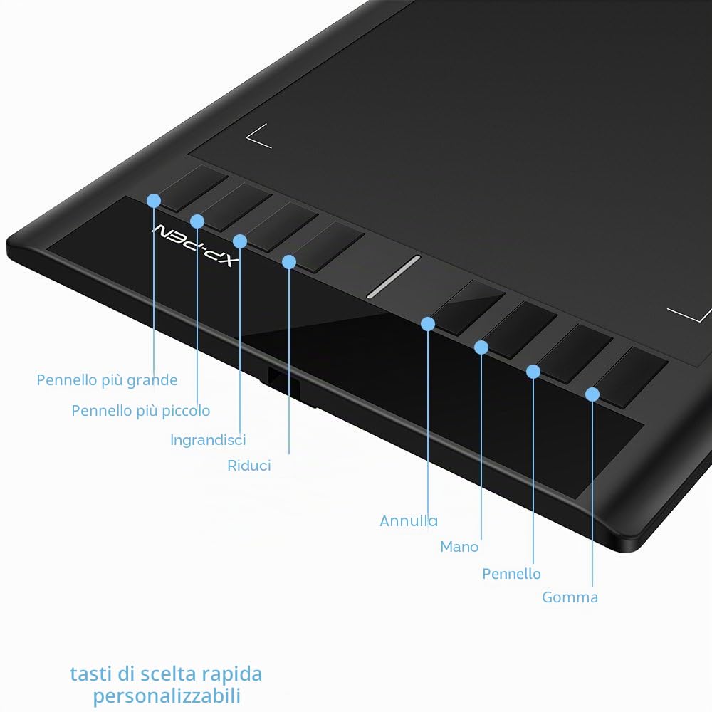 XP-Pen® 12" Tavoletta Grafica Con Penna (Nero)