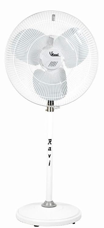 Ravi Hi-Speed Cooler Pedestal Fan 500 mm (White)