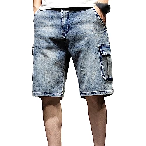 Short en jean biker hommes fini les shorts serrés en été