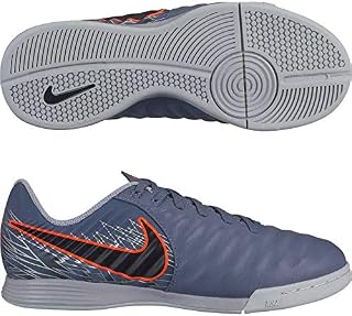 Nike Junior Legend 7 Academy IC Soccer Shoes (Armory Blue/Black) (11.5 M Toddler)