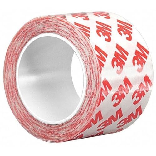 Image of 3M 2-5-9088 Clear Acrylic Adhesive, 0.0083 inch Thick, 5 yd Length, 2 inch Width