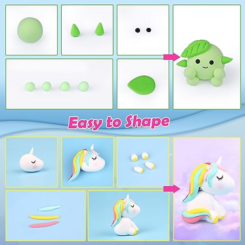 Air Dry Clay 125 Colors Modeling Clay for Kids by ESSENSON - Used condition - Image 4