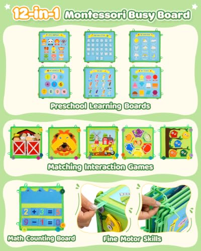 Toddler Busy Book - image 3