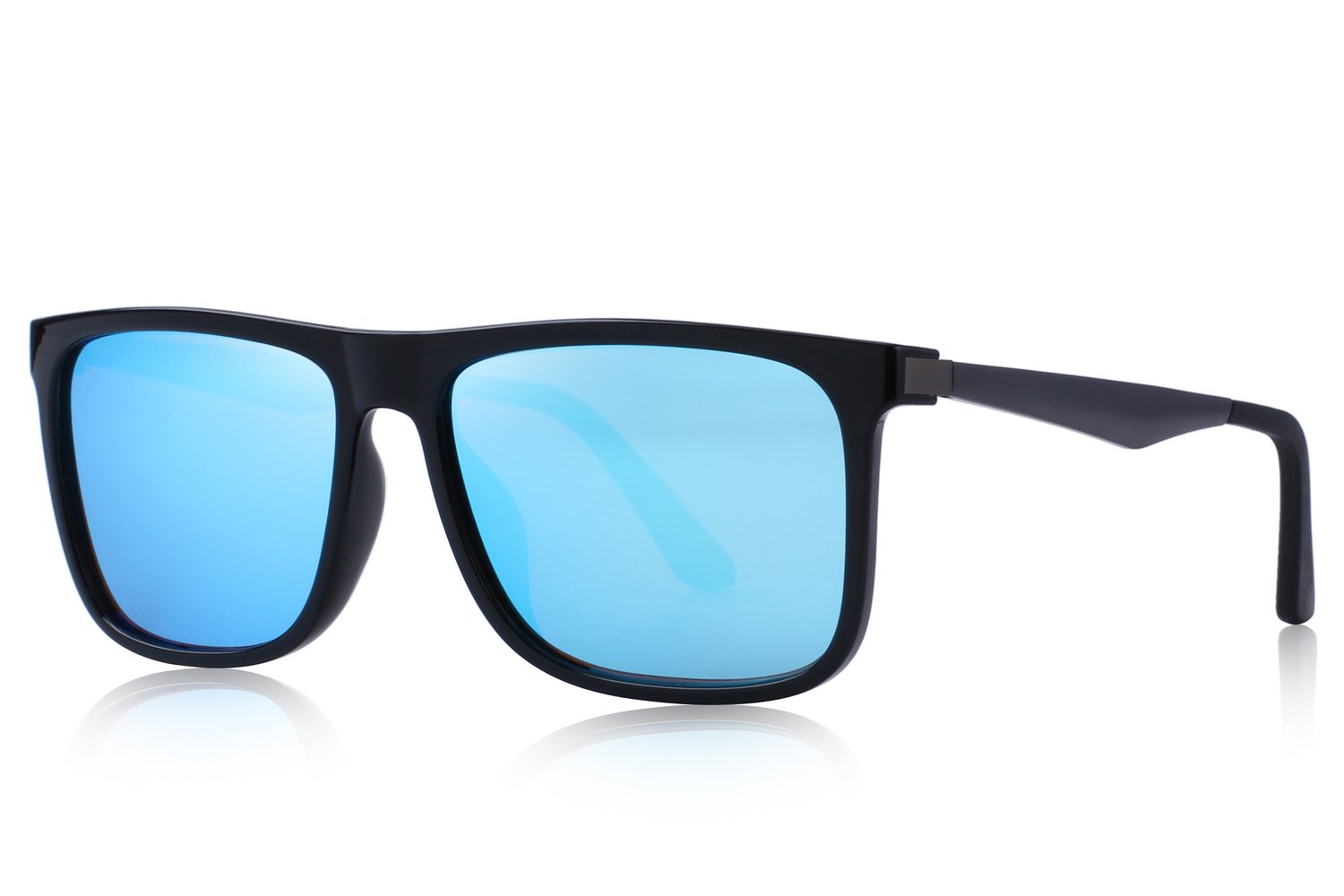 Polarized Square Sunglasses for men Aluminum Legs 100% UV S8250