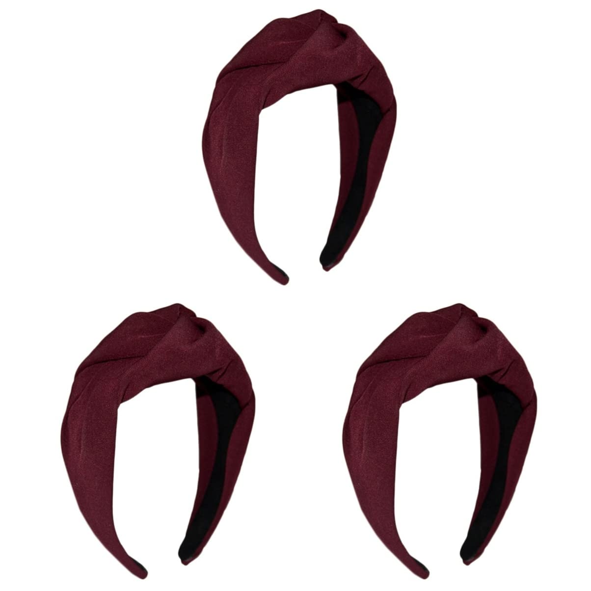 FOMIYES 3 Piezas Pelo De Mujer Aro De Pelo De Tela Diademas De Mujer De Moda Aro De Pelo Ancho Diadema Ancha Mujer Diademas De Diseñador Para Mujer Venda De Las Mujeres Europeo y Americano