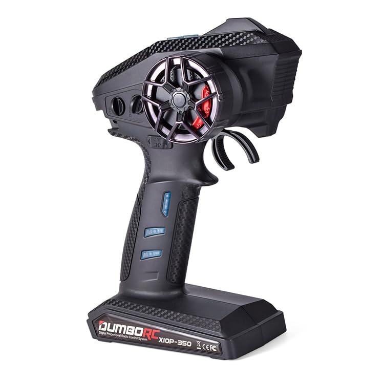 DUMBORC DDF-350 10CHラジオ送信機 技適認証済み 日本語・英語メニュー プロポセット RCボート/ラジコンカー/戦車用 350M長距離制御 M1メタル＋スポンジ外輪ハンドル P6DCGレシーバー Amazon | DUMBORC X10P-350 2.4G 10CH送信機 技適認証済み ラジコン