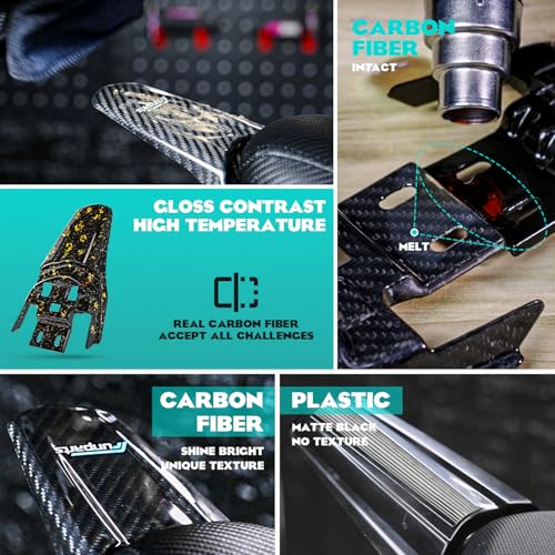 Image of Funparts Dirt Bike Rear Fender Mud Guard Carbon Fiber for Surron Sur Ron Light Bee X /S X260 X160 Electric Dirt Bike Gold