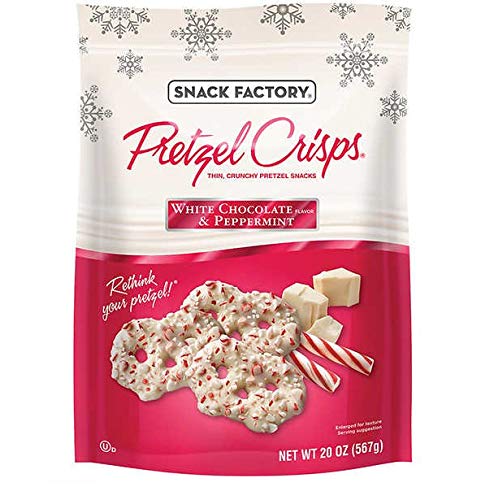 Snack Factory White Chocolate & Peppermint Pretzel Crisps - 20 oz. (567g)H Pylori Test Kit at Home,Drugstore