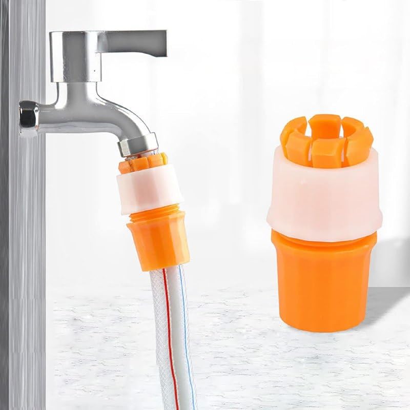 BuntyChiku Plastic Water Hose Pipe Fitting | Tight Connector Universal Adapter Coupling Mesh Water Pipe Fitting | Hose Pipe Quick Nozzle Water Pipe Connector (B0D9QPBZL3) Amazon Price History, Amazon Price Tracker