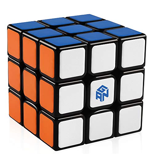 D-FantiX Speed Cube 3x3, Gan Speed Cube 3x3x3 Magic Cube Puzzle Toy Black