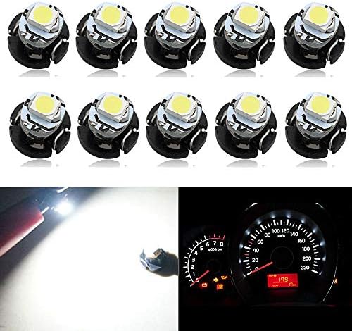 Lampadine LED T3 Da 8mm - Confezione Da 10 | Luce Bianca 6000K Per Cruscotto Auto - Foto 8