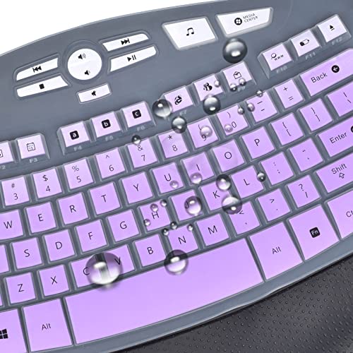Protector de teclado para Logitech K350 MK570 MK550 miniatura 4