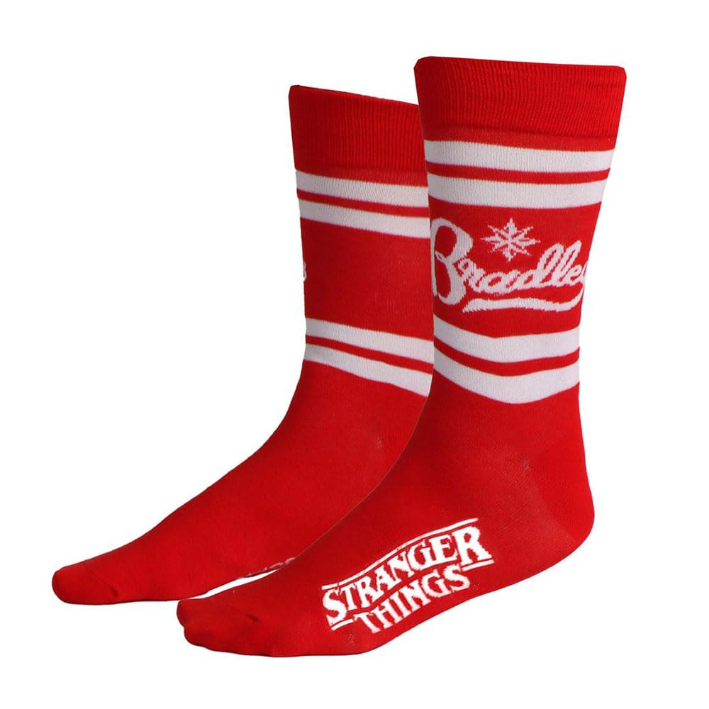 Cerdá Life's Little Moments Multicoloured Stranger Things Retro Graphics Adult Socks | Official 80S Style Media