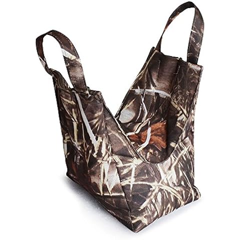 DETECH Camouflage Shooting Front And Rear SandBag Stand Holders Rifle Target Rest Bag Bean Bag -Unfilled Cover