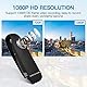CAMMHD 1080P 64GB Körperkamera Full HD Portable Bodycam One-Key-Aufnahme Bewegungserkennung, 3-7 Stunden Aufnahme, Unterstützung OTG Verbindung (Maximale Unterstützung 512GB)