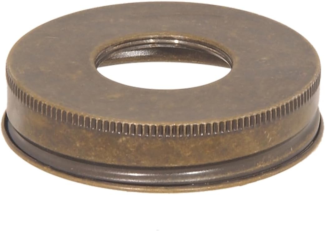 B&P Lamp® Antique Finish No. 2 to Mason Jar Adaptor