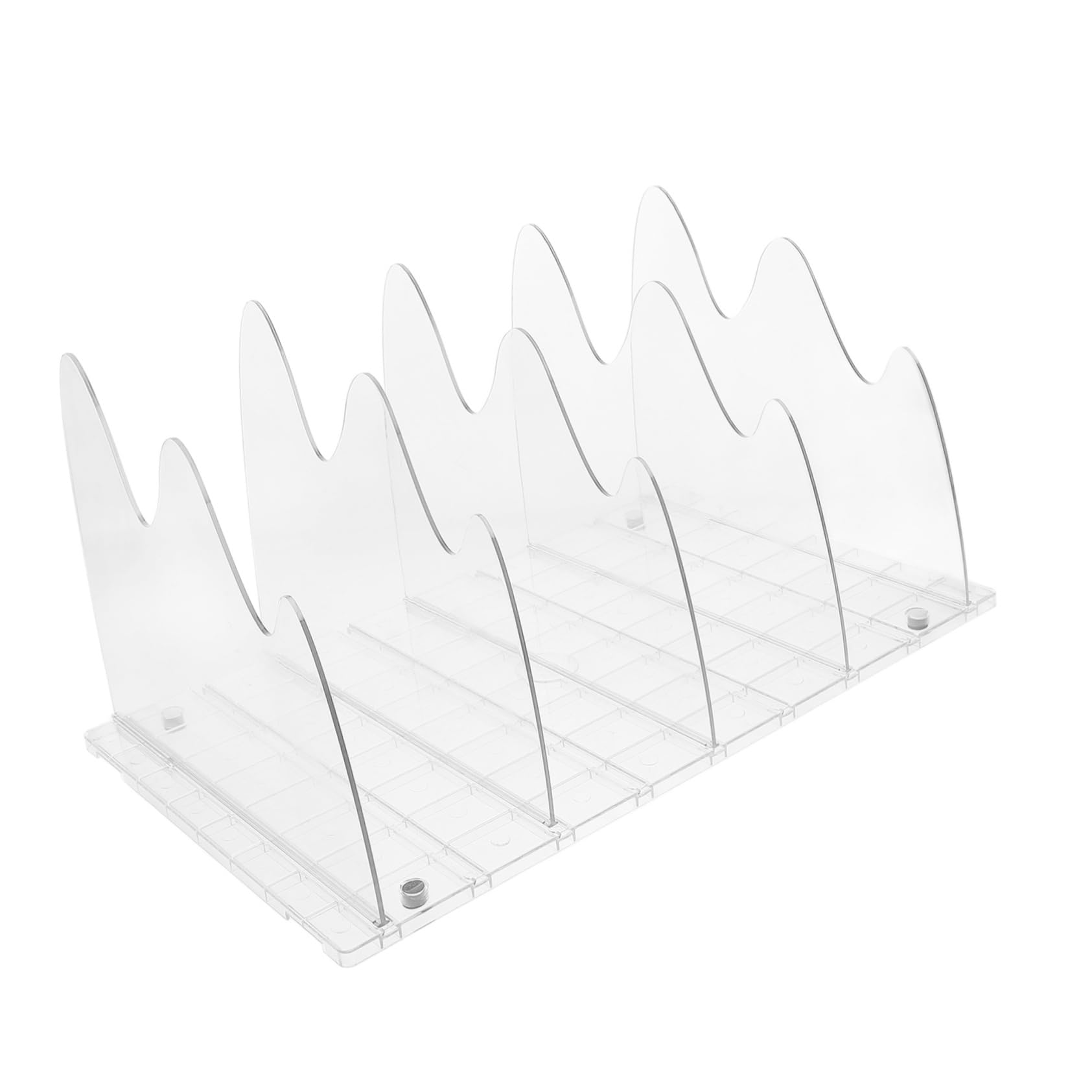 Organizador De Bolsos para Armario Divisor De Estante Transparente para Ropa Separador De Bolsos y Accesorios para Organización Closets y