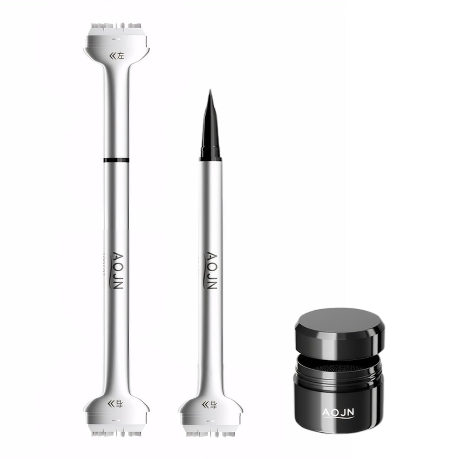 Sello Inferior de Pestañas Con Tinta y Delineador de Ojos,Delineador de Ojos 2 en 1 Con Sello,Resistente Al Agua y Al Sudor Sello de Pestañas Inferiores,Para Fácil de Usar,Maquillaje Principiante