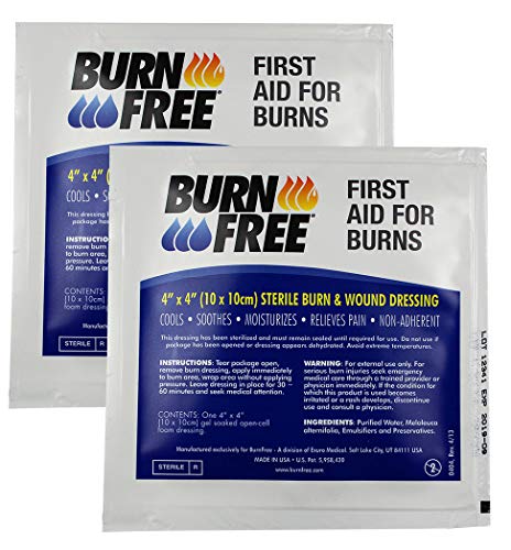 Burn Free Pain Relieving Gel Dressing 4