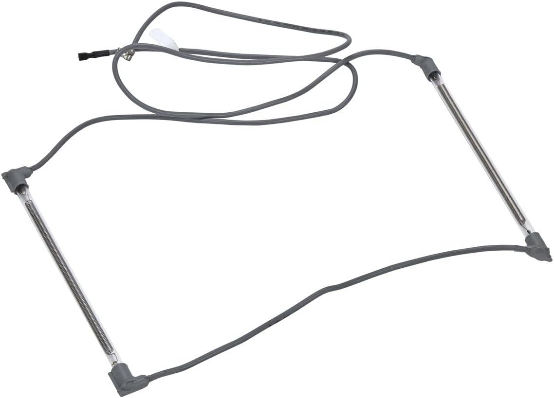 Whirlpool WP61001846 Genuine OEM SxS Refrigerator Defrost Heater Assembly Replacement Part - Replaces RA95043-1, 29815-1, 67679-1, 69848-1, and more